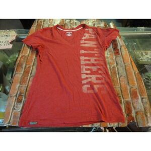 Jansport womens juniors XL v-neck T-shirt top Panthers